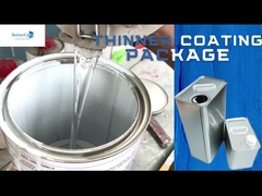 คอนเทนเนอร์จัดเก็บโลหะทรงสี่เหลี่ยมขนาด 4 ลิตร - เหล็กกล้าสำหรับงานหนักเพื่อการปกป้องที่วางใจได้