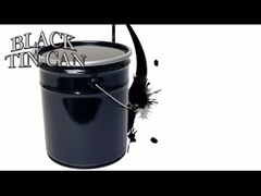 ถังสีโลหะ 10 ลิตร ป้องกันสนิม ถังโลหะทนทาน 5 แกลลอน พร้อมแถบโฟม