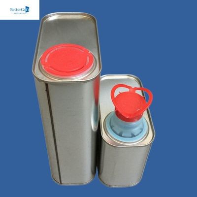 ซื้อ กระป๋องสีขนาด 500 มล. 1 ลิตรที่ปรับแต่งได้, กระป๋องสี่เหลี่ยมเปล่า online manufacture