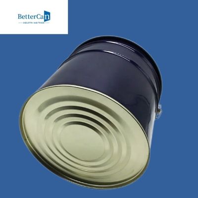 ซื้อ ถังสีโลหะสีน้ำเงิน 5 แกลลอน ถังโลหะกลมมีหูหิ้ว online manufacture