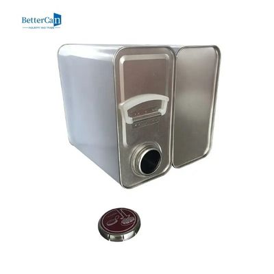 ซื้อ กระป๋องน้ำมันเครื่อง ISO90001 4 ลิตร 1 แกลลอน F สไตล์กระป๋องบรรจุภัณฑ์โลหะพร้อมฝาโลหะ online manufacture