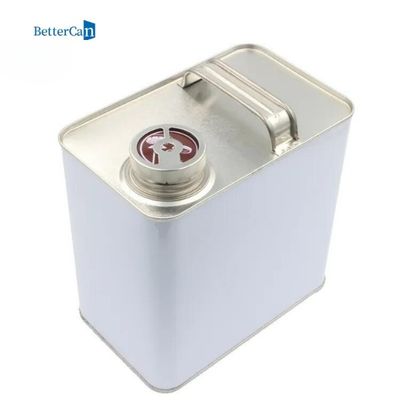 ซื้อ ISO9001 กระป๋องสีรถยนต์ 4L 2L ภาชนะโลหะสี่เหลี่ยมพร้อมภาชนะบรรจุภัณฑ์ฝาพวย online manufacture