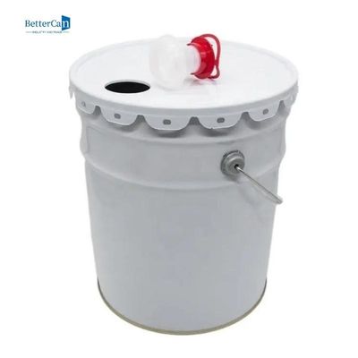 ซื้อ สีตกแต่งทรงกลม 20 ลิตร สีขาว ถัง 5 แกลลอน online manufacture