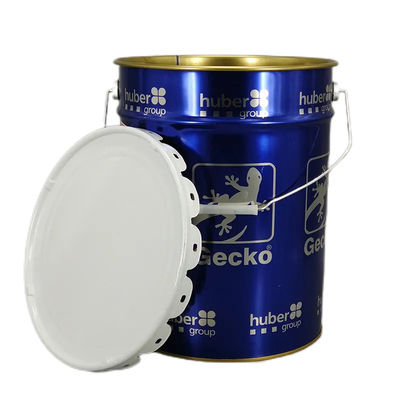 ซื้อ ถังสีโลหะสีขาว 20 ลิตร ถังหมึก 5 แกลลอน ด้วยวงแหวนล็อค online manufacture