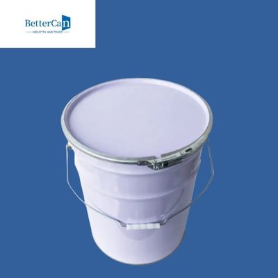 ถังสีโลหะ 16 ลิตร ปลอดสาร BPA ถังดรัม 5 แกลลอนพร้อมฝาปิด