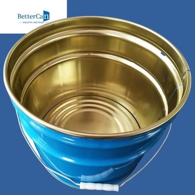 ถังสีโลหะเปล่า 5 แกลลอน Open Head Steel Pail ได้รับการรับรองจาก UN