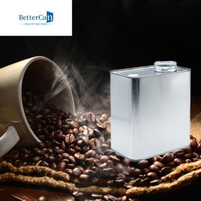 กระป๋องกาแฟกระป๋องเปล่า 250 กรัม, กระป๋องโลหะดีบุก 9 ออนซ์พร้อมวาล์วรับรองมาตรฐาน ISO9001