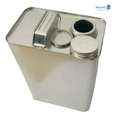 F Style Engine Oil Tin 178x110x240mm กระป๋องดีบุกส่วนบุคคลแบบกำหนดเอง