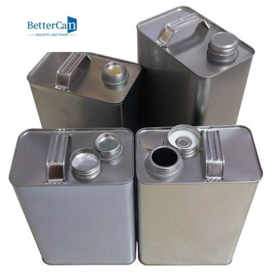 F Style Engine Oil Tin 178x110x240mm กระป๋องดีบุกส่วนบุคคลแบบกำหนดเอง