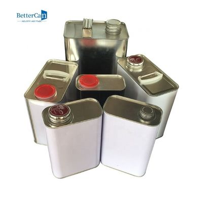 F Style Engine Oil Tin 178x110x240mm กระป๋องดีบุกส่วนบุคคลแบบกำหนดเอง