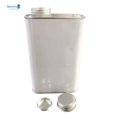 0.23mm Engine Oil Tin 36Oz 4 Liter White Tin Can Offset Printing