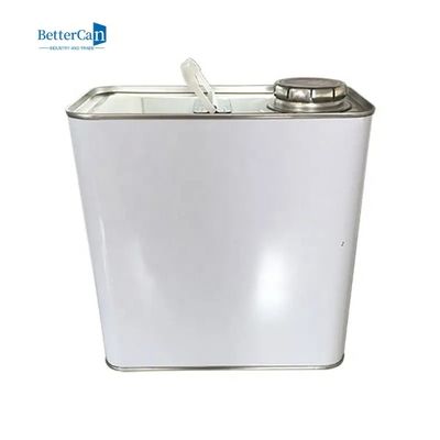 กระป๋องน้ำมันเครื่อง Square Marine กระป๋องสี 2 ลิตรพร้อมฝาเกลียว