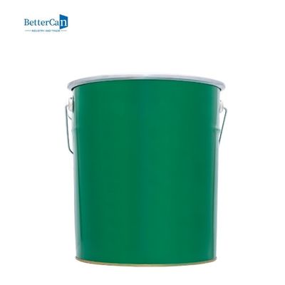 กระป๋องสี 5 แกลลอนดีบุกโลหะแผ่นดีบุกกลมสำหรับบรรจุภัณฑ์สี