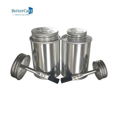 กระป๋องทรงกระบอกขนาด 118 มล. สำหรับบรรจุภัณฑ์กาวซีเมนต์ PVC / CPVC ISO9001