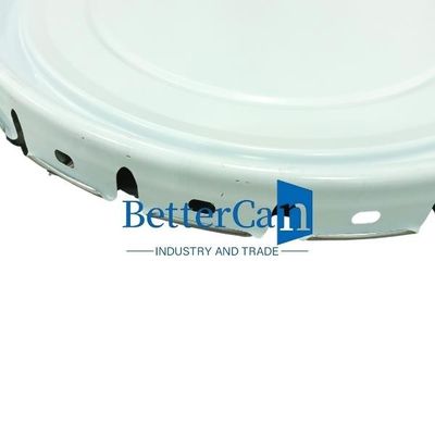 อุปกรณ์เสริมดีบุกแบบกำหนดเอง 0.30mm Metal Lug Lids พร้อม Spouts Auto Stamping Machine