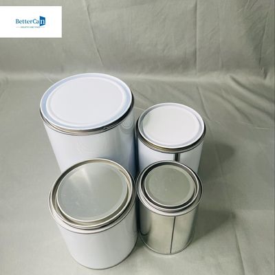 OEM กลม 250 มล กระป๋องสีหมึก 500 มล ถังสีอุตสาหกรรม