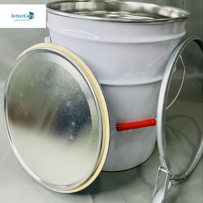 OEM เปลือกเคลือบ 10 ลิตรกระป๋องสําหรับการบรรจุสี UK โลหะ
