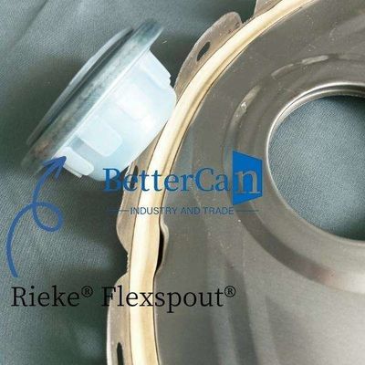 0.35mm ความหนาหมึกถังหมึก กล่องถัง With Rieke Flexspout หมึก อะசெซอรี่ 0.38mm Gauge กล่องหมึก